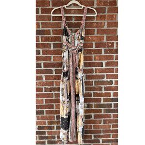 Matilda Jane Boho Patchwork Maxi Dress Size M